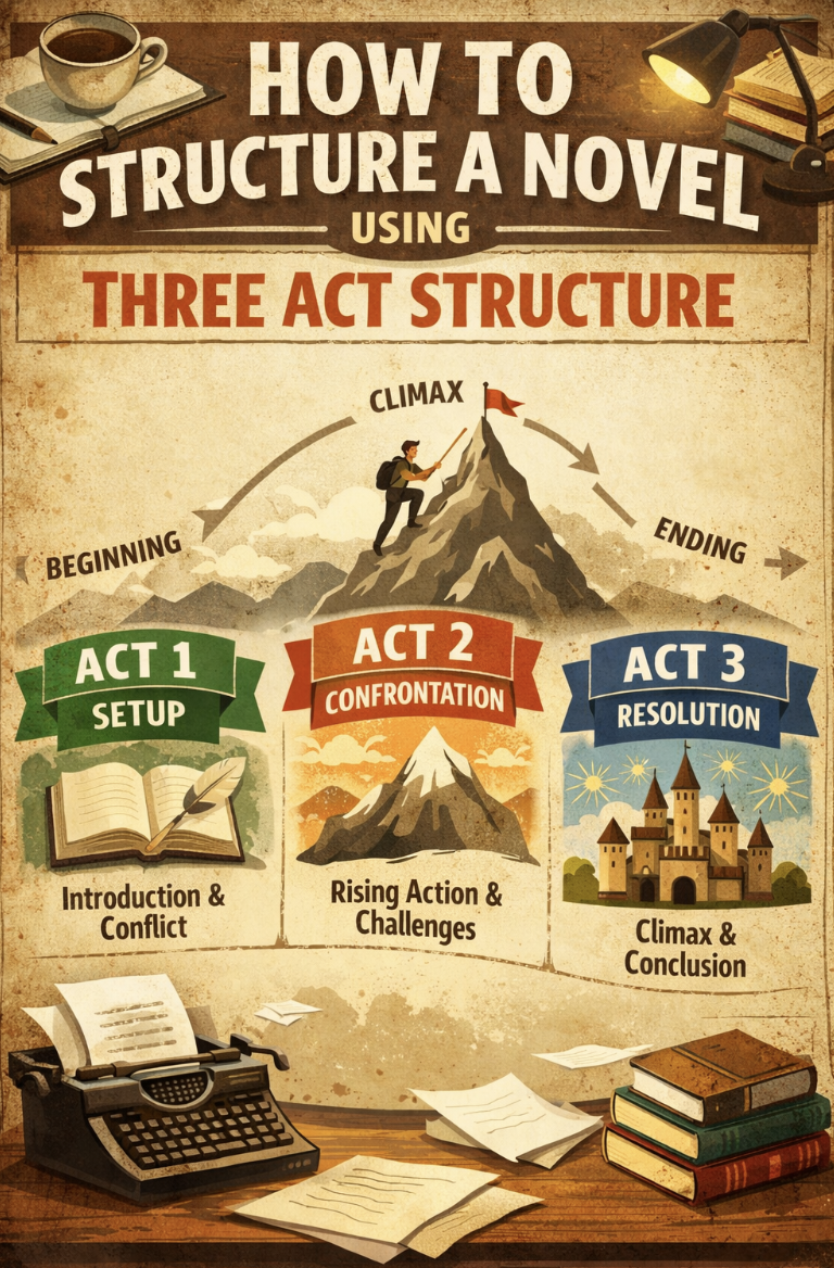 How to Structure a Novel Using Three Act Structure