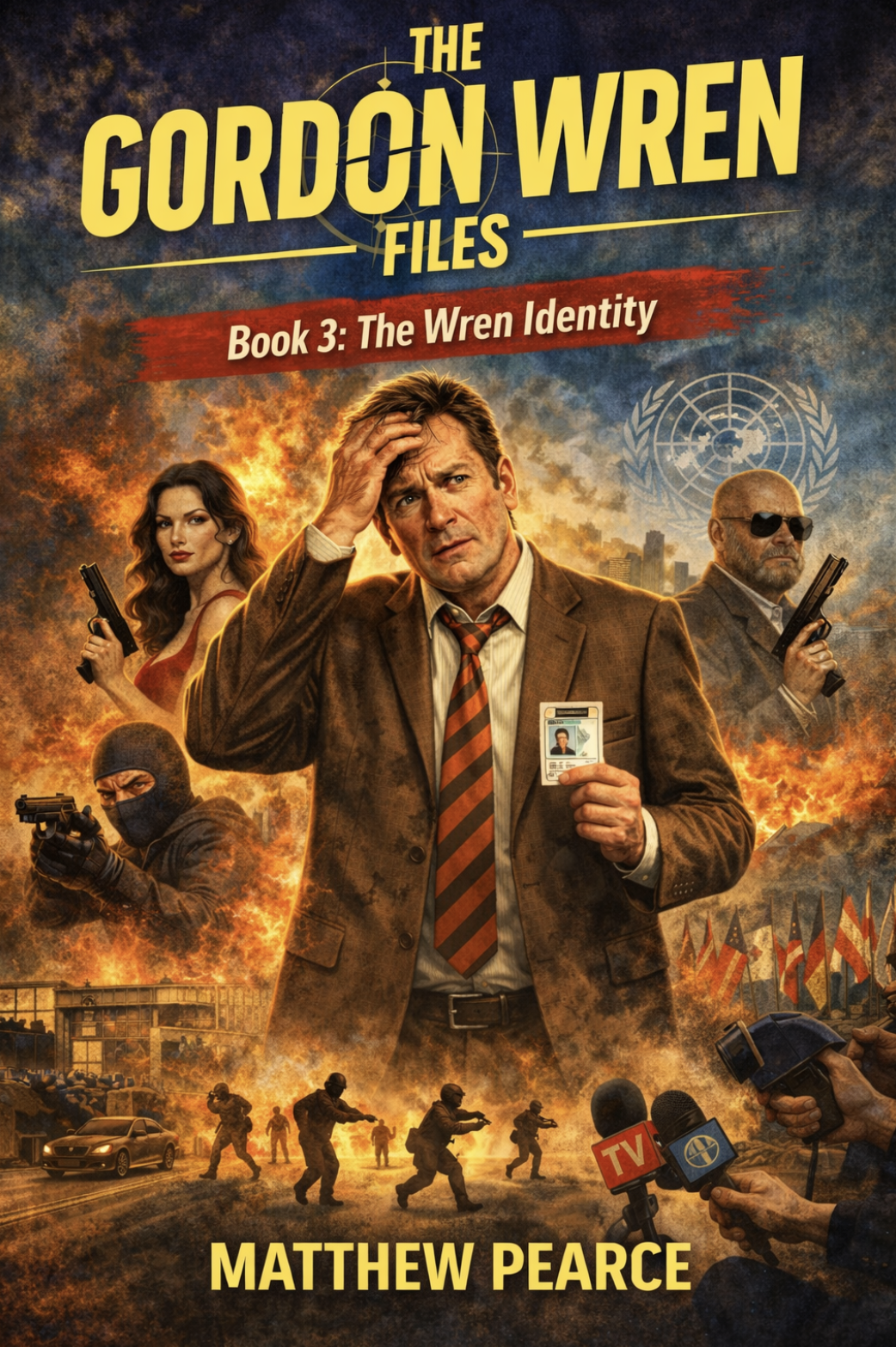 The Gordon Wren Files Book 3 The Wren Identity cover