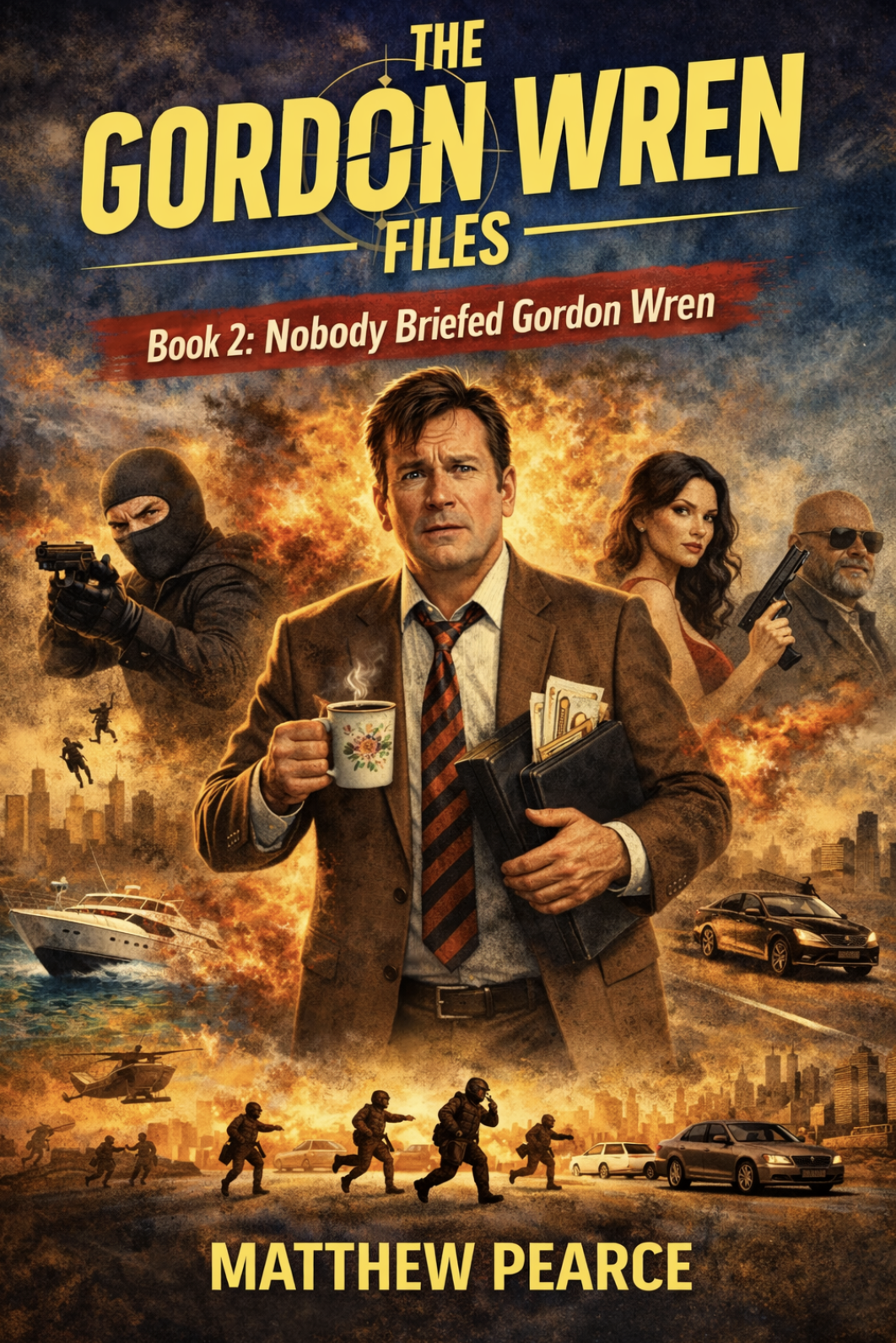 The Gordon Wren Files Book 2 Nobody Briefed Gordon Wren cover