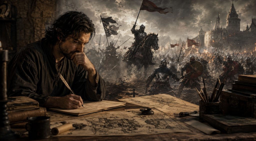 fantasy battle scene writing tips 