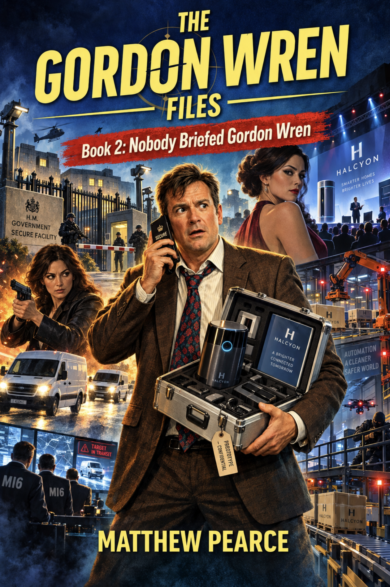 The Gordon Wren Files Book 2 Nobody Briefed Gordon Wren cover